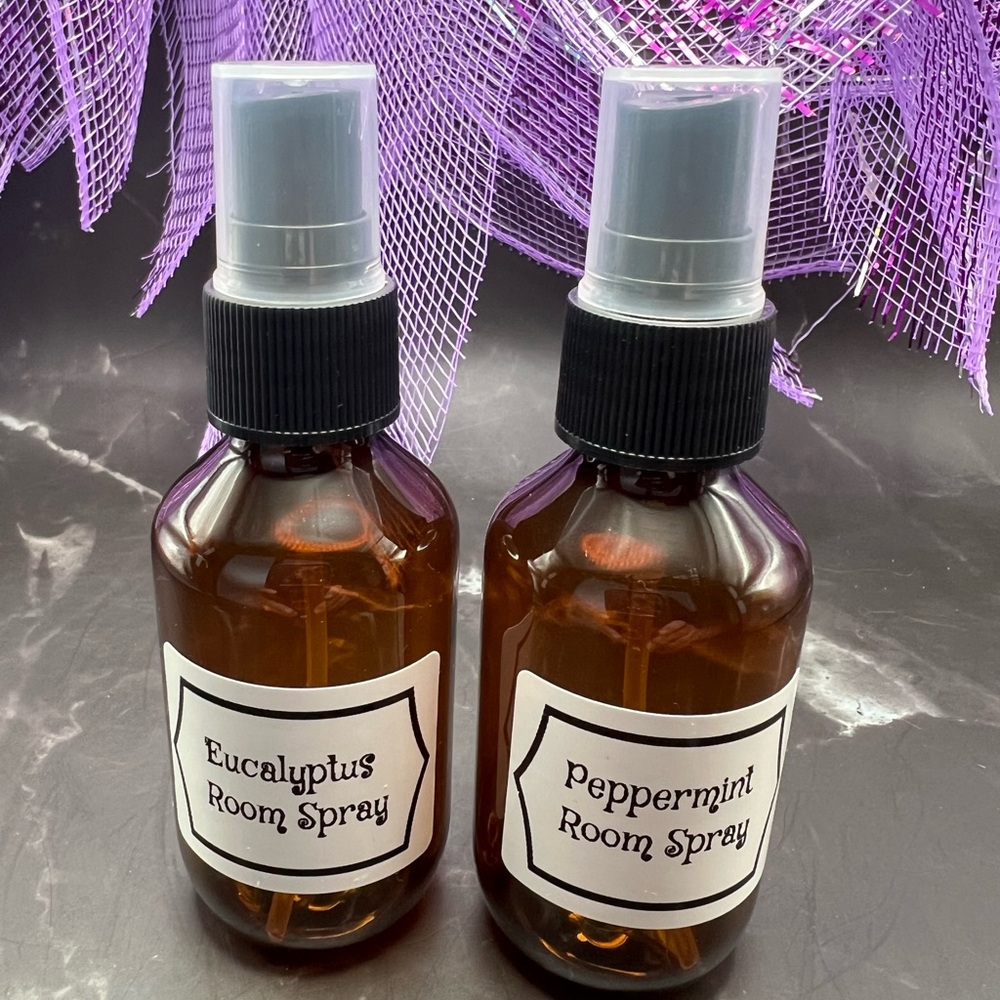 Eucalyptus and Peppermint Room Spray Set